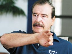 Vicente Fox Quesada tiene 37 personas asignadas a su seguridad. EL UNIVERSAL  /