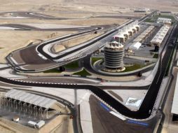 Vista aérea de la pista del Gran Premio de Bahréin en Manama.  REUTERS  /
