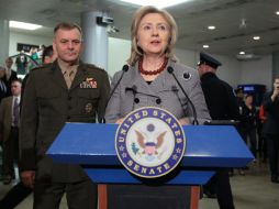 La secretaria de Estado de EU, Hillary Clinton. AP  /