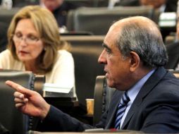 Pablo Gómez pidió que los recursos se destinene a la educación pública. EL UNIVERSAL  /