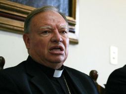 El cardenal señala que 'se requiere acabar con la impunidad institucional, hacer que brille la justicia y la honestidad'. ARCHIVO  /