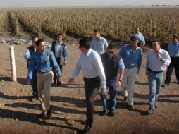 Luego del recorrido matutino los funcionarios sostendrían una reunión para delinear las acciones consecuentes. NOTIMEX  /