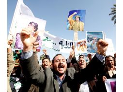 Manifestantes en Libia, en el 'Día de la Ira'. NTX  /