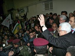 El presidente palestino, Mahmud Abás, luego decidir la ejecución del veto de las Naciones Unidas en los asentamientos de Israel. EFE  /