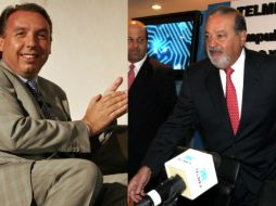 Carlos Slim y Emilio Azcárraga Jean están en una férrea competencia por el mercado de las telecomunicaciones.EL INFORMADORA.CAMACHO  /