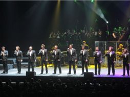 The Ten Tenors interpretó algunos temas en español durante su show. S. NUÑEZ  /