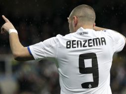 Karim Benzema fue el autor del un gol en la victoria merengue. EFE  /