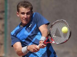 Juan Pablo Murra se recuperó para alzarse con un triunfo en tres sets ante el Richard del Nanzio. S. NUÑEZ  /