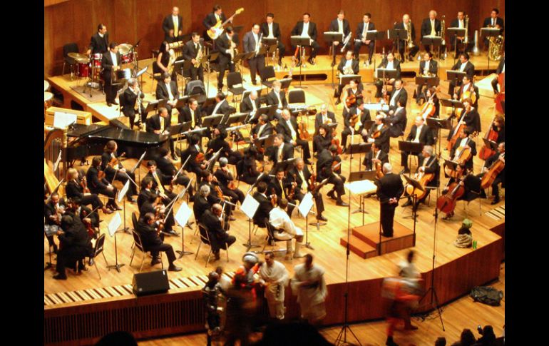 La Orquesta ofreció un magno concierto. ESPECIAL  /