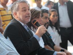 El gobernador de Jalisco Emilio González permanecerá en Estados Unidos martes y miércoles. S. NÚÑEZ  /