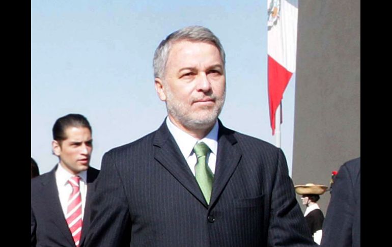 El gobernador del Estado, Emilio González Márquez.  A. CAMACHO  /