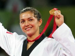 María del Rosario Espinoza conquistó la cuarta medalla en su carrera profesional. MEXSPORT  /