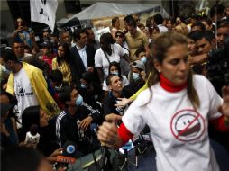 Estudiantes venezolanos dan por terminada huelga de hambre. EFE  /
