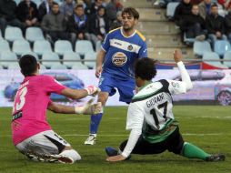Giovani (17) anotó un gol el sábado ante el Getafe, pero le fue anulado por supuesto fuera de lugar. EFE  /