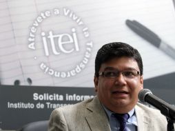Jorge Gutiérrez Reynaga, presidente del Itei, se apega al artículo 6º constitucional. A. CAMACHO  /