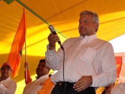 El ex candidato presidencial Andrés Manuel López Obrador contempla una nueva agrupación. NOTIMEX  /