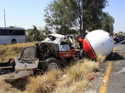 El contenedor de la pipa se encontraba a un 50% de su capacidad. M. PATIÑO  /