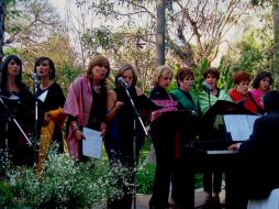 El coro del maestro Pascual González Moreno.  /