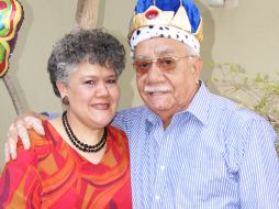 Blanca y Rigoberto Villanueva.  /