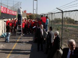 Con el tema de la venta del club, las diferencias entre directivos se hacen evidentes. A. CAMACHO  /