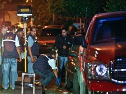 La escena del crimen fue asegurada para evitar la alteración de los indicios. E. PACHECO  /