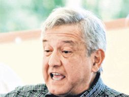 AMLO aseguró que su petición de licencia del sol azteca ''no es ninguna tragedia''. ARCHIVO  /