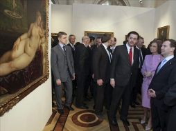 La exposición, que estará abierta en el Hermitage hasta el 29 de mayo. EFE  /