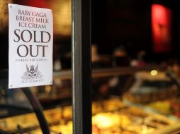 La tienda colocó en internet un anuncio para reclutar a madres dispuestas a vender su leche. AFP  /