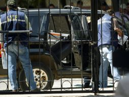 En el caso de Zapopan, personal antiexplosivos de la Policía estatal y del IJCF desactivaron los artefactos explosivos. A. HINOJOSA  /