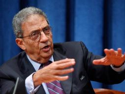 Amr Moussa, secretario general de la Liga Arabe.REUTERS  /