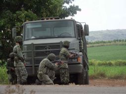En un enfrentamiento con militares, cuatro presuntos sicarios fallecieron. ARCHIVO  /