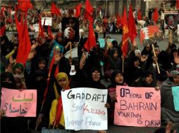 Carney reiteró que el presidente de Libia debe apartarse del poder. EFE  /