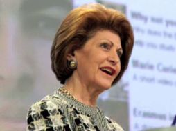 La comisaria participa en una conferencia en esta capital sobre la contribución de la cultura a la estrategia Europa 2020. ESPECIAL  /