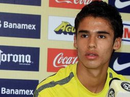 Diego Reyes atendió a los medios en una rueda de prensa. MEXSPORT  /