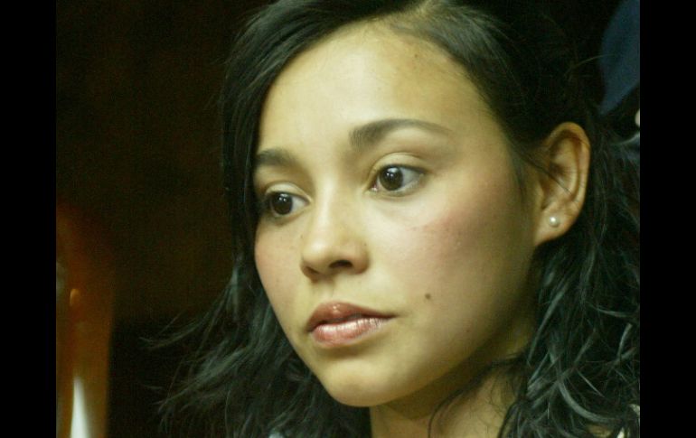 Rut Castillo en rueda de prensa para explicar la situación. A. HINOJOSA  /