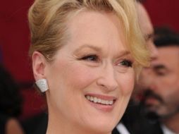 Meryl Streep recibirá la medalla por sus actuaciones en la pantalla grande. ESPECIAL  /