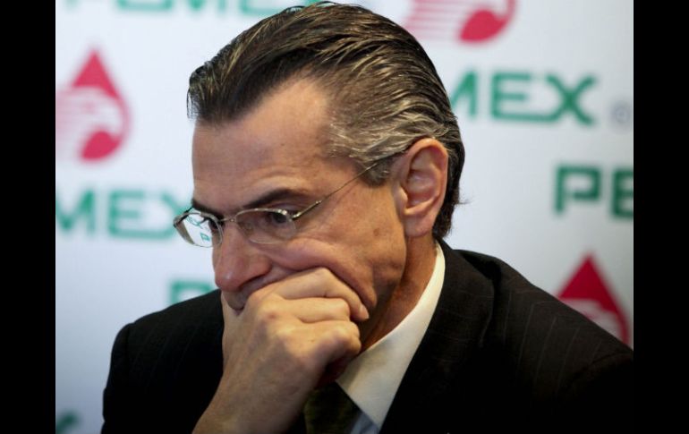 `Pemex es una empresa muy rentable,´aclaró el director de la paraestatal, Juan José Suárez Coppel. El Universal  /