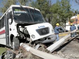 En el primer bimestre del año pasado se registraron 18 muertes relacionadas con accidentes del transporte público. A. CAMACHO  /