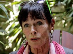 Geraldine Chaplin se declaró “enamorada” de la belleza de la ciudad colombiana de Cartagena.EFE  /