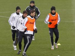 Los jugadores del Real Madrid buscarán vencer al conjunto de su ex técnico en casa. EFE  /