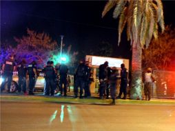 Se reportó que tambien fueron balaceadas las instalaciones de la Delegación Sur de la DSPM. NOTIMEX  /