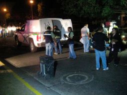 Alrededor del cuerpo de Estrada Juárez fueron localizados cinco casquillos del calibre .9 milímetros por las autoridades. O. RUVALCABA  /