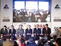 Aristóteles Sandoval, Miguel Alfaro, Miguel MaróN, Emilio González, Jorga Dávila y Héctor Vielma asistieron. E. PACHECO  /