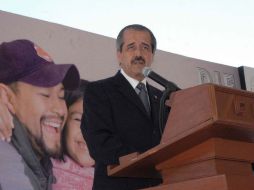 El secretario de Salud, José Ángel Córdova en el marco de la Semana de la Familia. EL UNIVERSAL  /