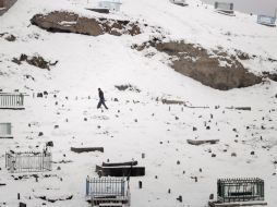 Imagen del invierno en la ciudad de Kabul. AP  /