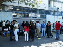 Resaltan que una parte de los jóvenes que se manifiestan hoy no son alumnos de la  UdeG. A. HINOJOSA  /