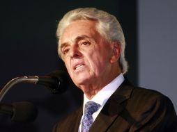 Imagen de archivo del presidente de la Federación Mexicana de Futbol, Justino Compeán. MEXSPORT  /