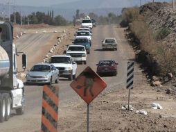 La inversión para la ampliación de la vía correrá a cargo de Banobras. ARCHIVO  /