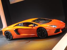 Lamborghini Aventador, una bestia con doce cilindros y 700 caballos de fuerza.ESPECIAL  /