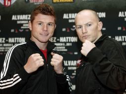 Mañana es la gran prueba para 'El Canelo' al medirse por su primera corona mundial, la Superwelter del CMB, ante Matthew Hatton. AP  /